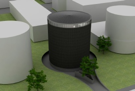 silo exhibition space